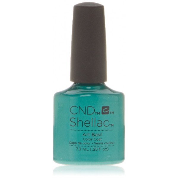 CND Shellac Color Coat Art Basil X 12