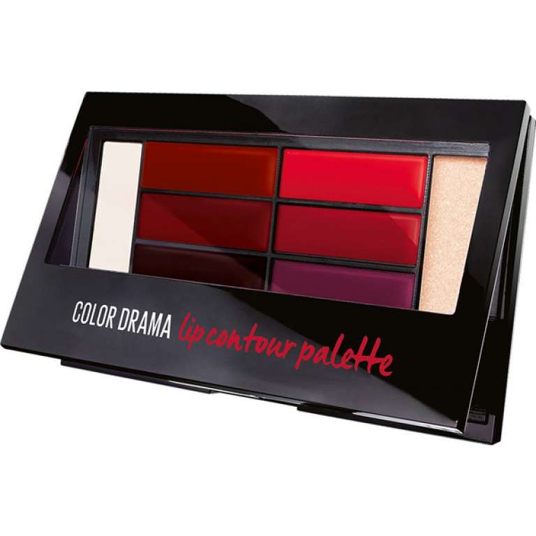 Color contour lip palette deals maybelline