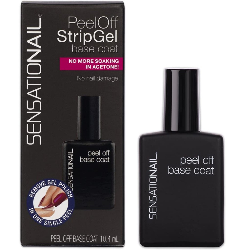 SensatioNail Peel Off Strip Gel Base Coat X 4