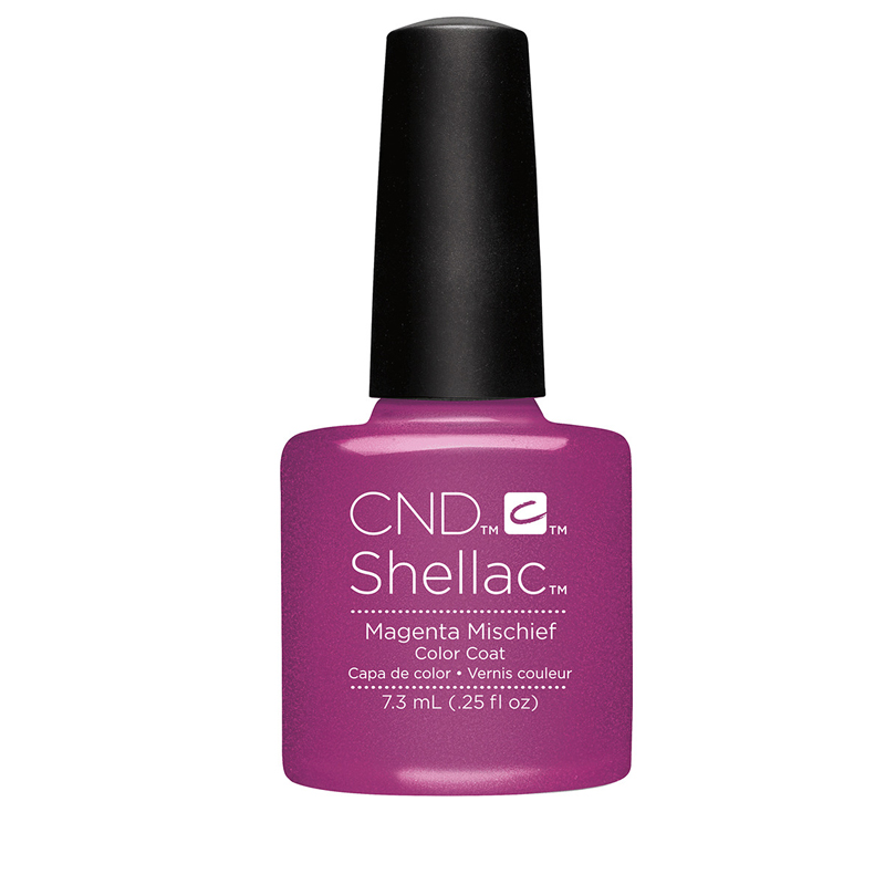 CND Shellac Color Coat Magenta Mischief X 12