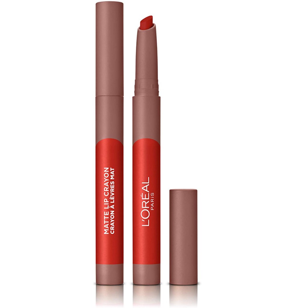 Loreal Infallible Very Matte Lip Crayon 110 Caramel Rebel X 3