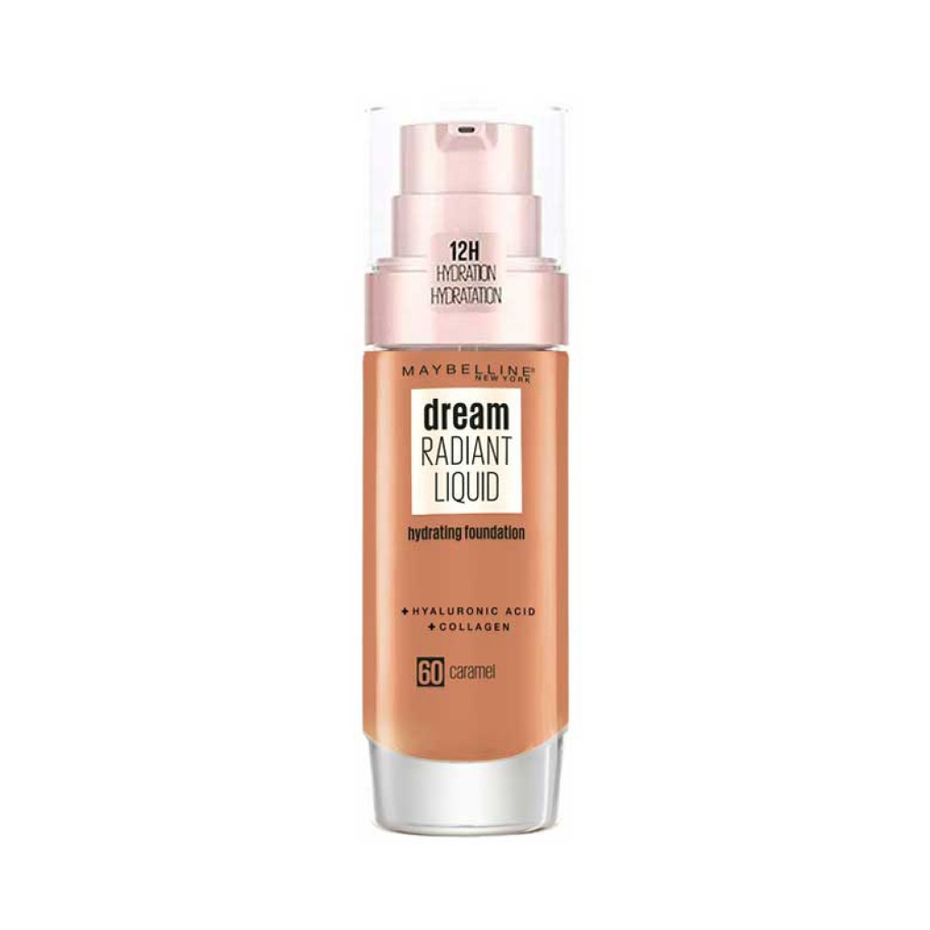 Maybelline Dream Radiant Liquid Foundation 60 Caramel X 3 0063