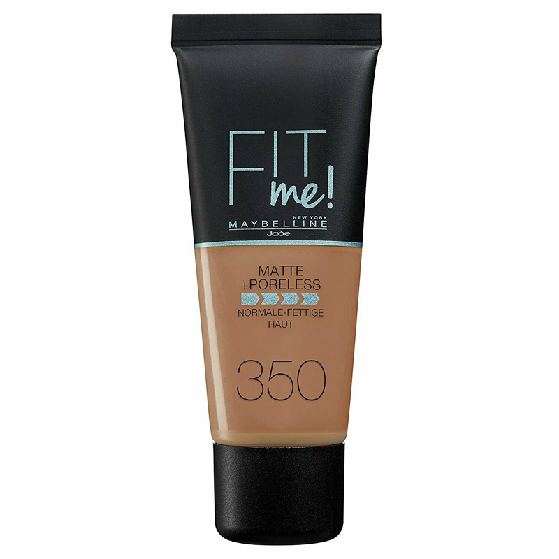 Maybelline Fit Me Matte & Poreless Foundation 350 Caramel X 3