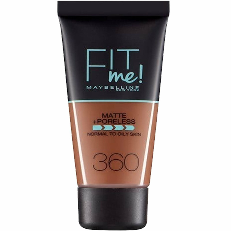 Maybelline Fit Me Matte & Poreless Foundation 360 Mocha X 3