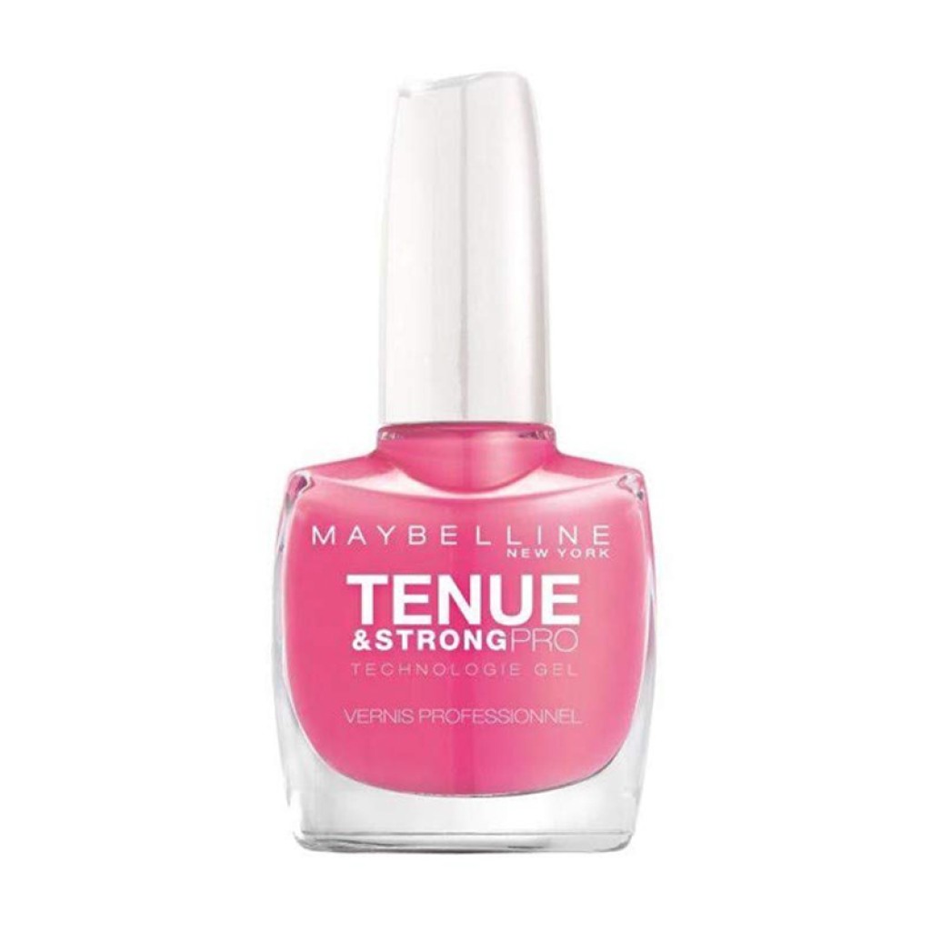 Maybelline Tenue Strong Pro 125 Enduring Pink Nail Polish X 6