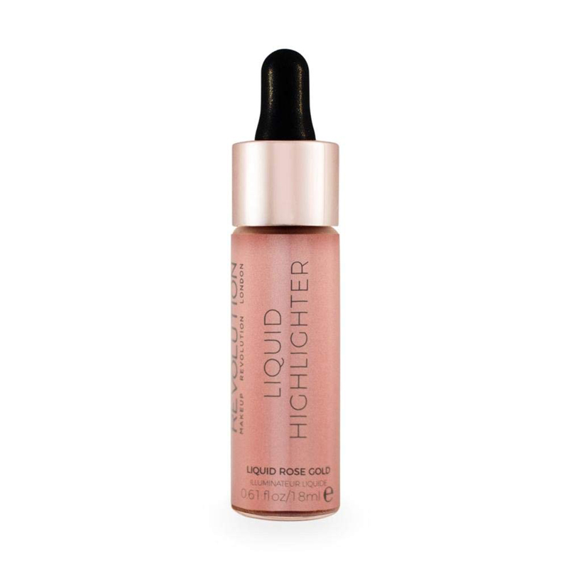 Revolution Liquid Highlighter Rose Gold X 3