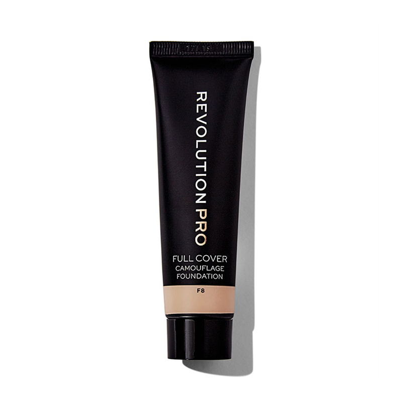 Revolution Pro Full Cover Camouflage Foundation F8 X 3