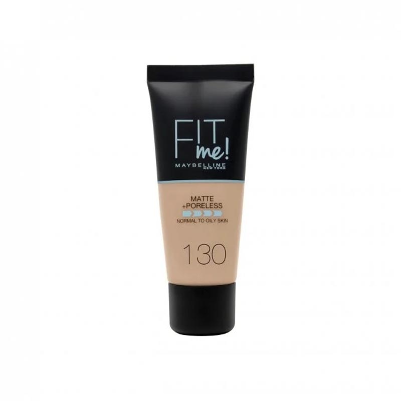 Maybelline Fit Me Matte & Poreless Foundation 130 Buff Beige X 3