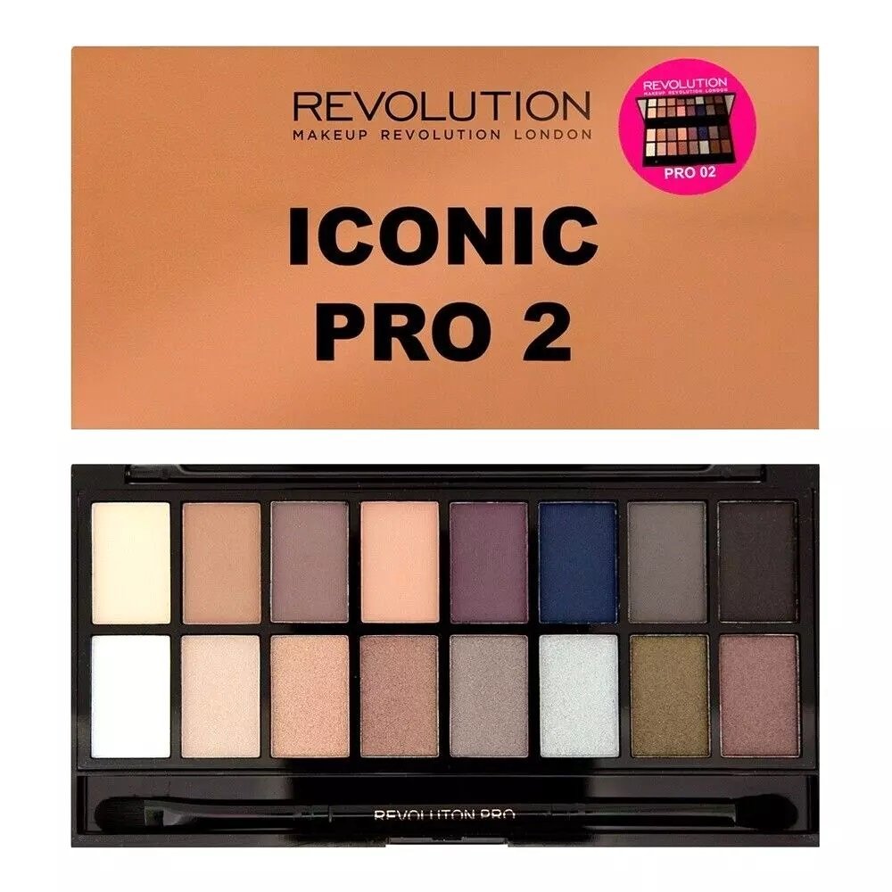 Revolution Iconic Pro 2 Eyeshadow Palette X 3